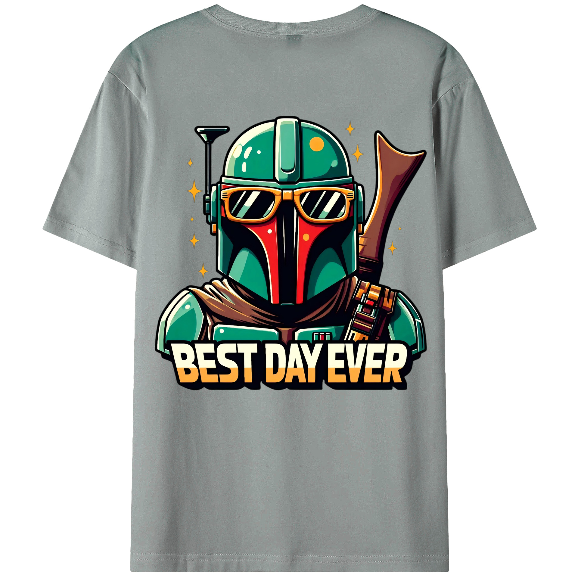 （画像用） スター・ウォーズ Star Wars 綿100％ メンズ半袖Tシャツ（バックプリント） 通気性